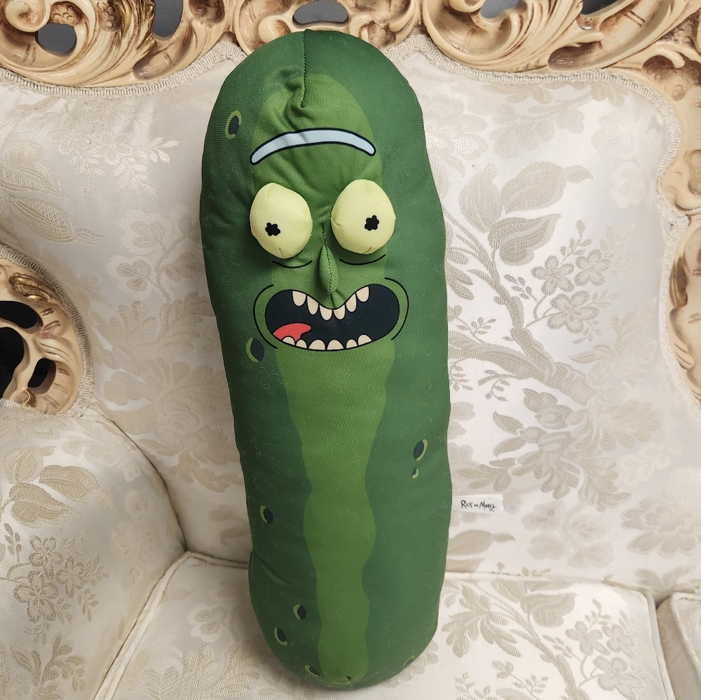 21” Rick and Morty PICKLE RICK Plush Pillow / Officially Licensed